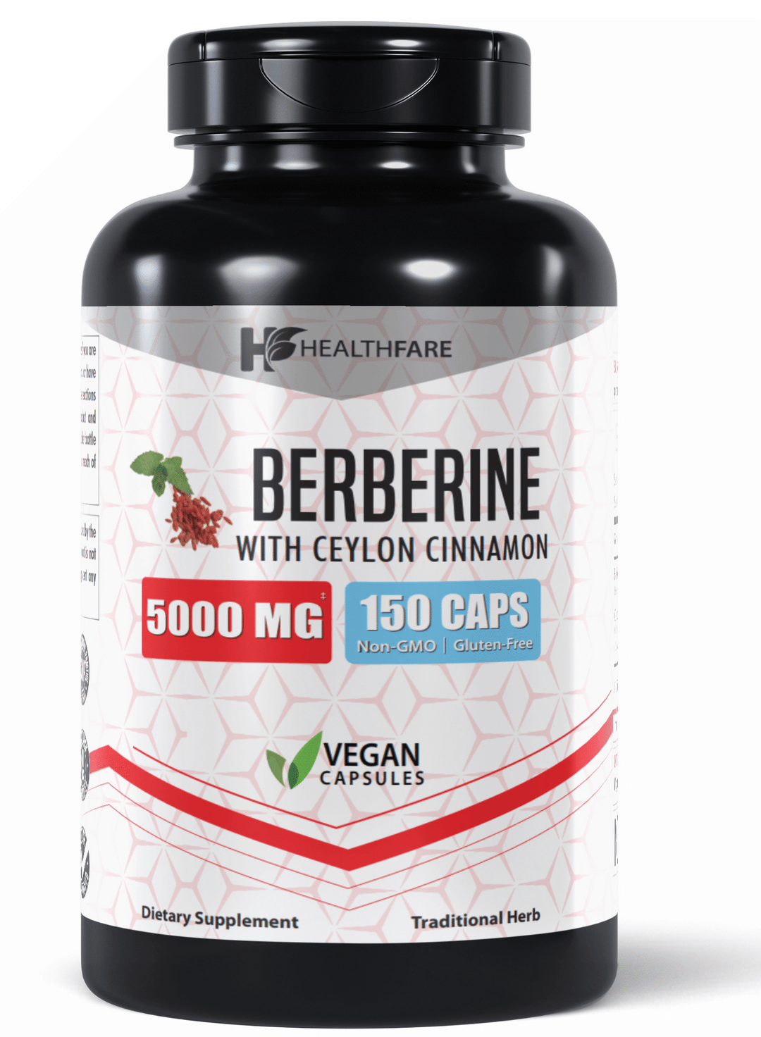 Berberine with Ceylon Cinnamon 5000mg - HealthFare