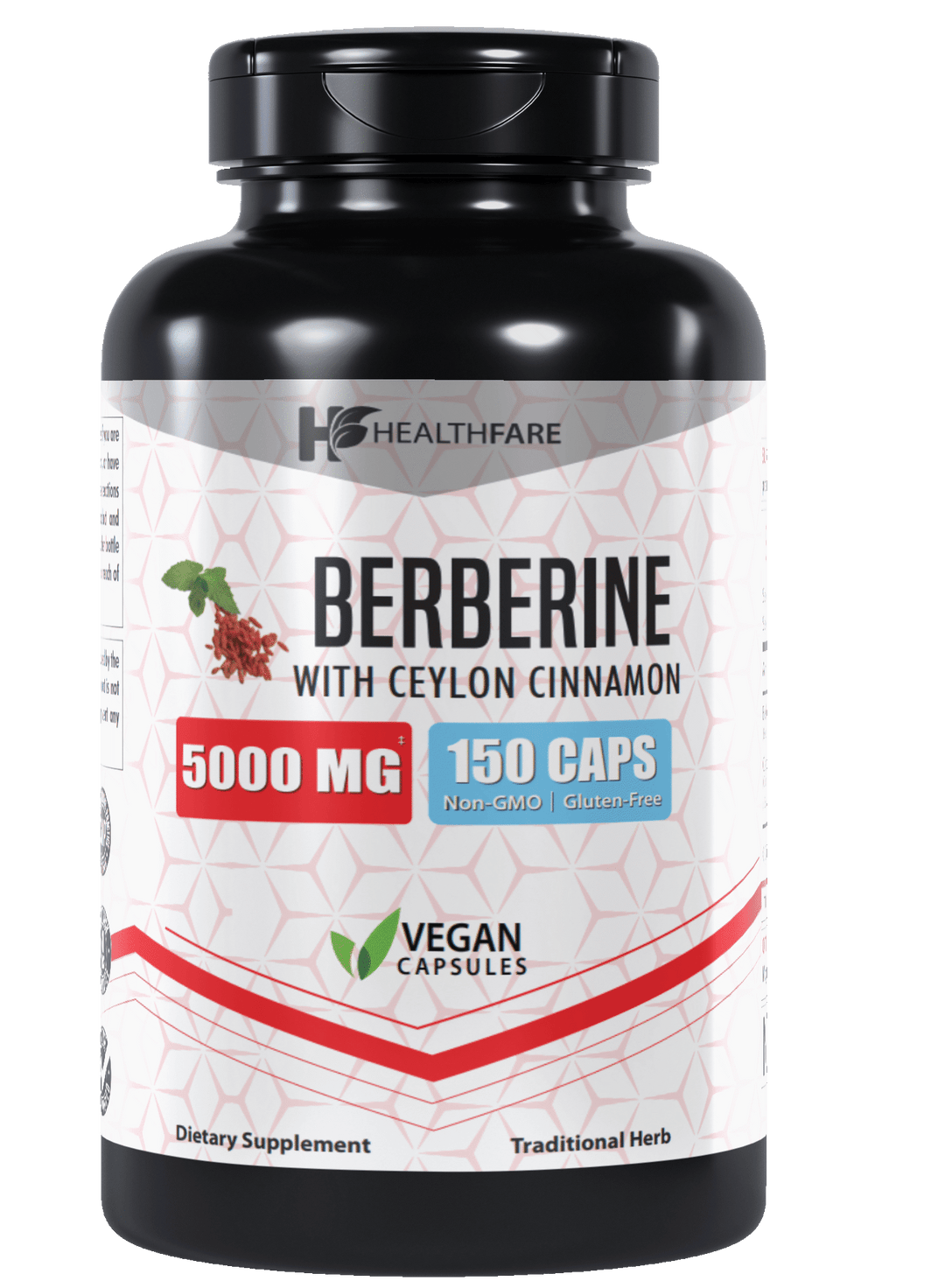 Berberine with Ceylon Cinnamon 5000mg - HealthFare