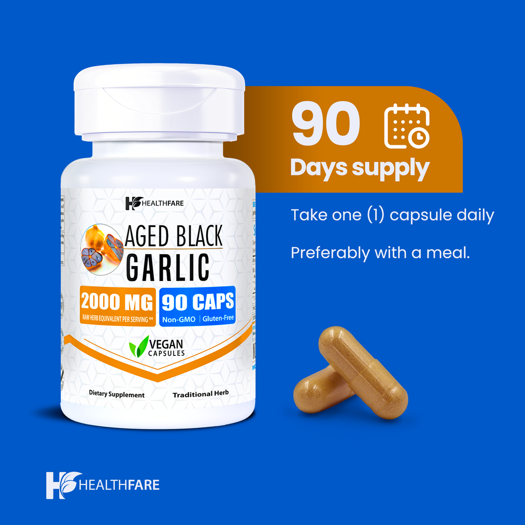 Fermented Black Garlic 2000mg