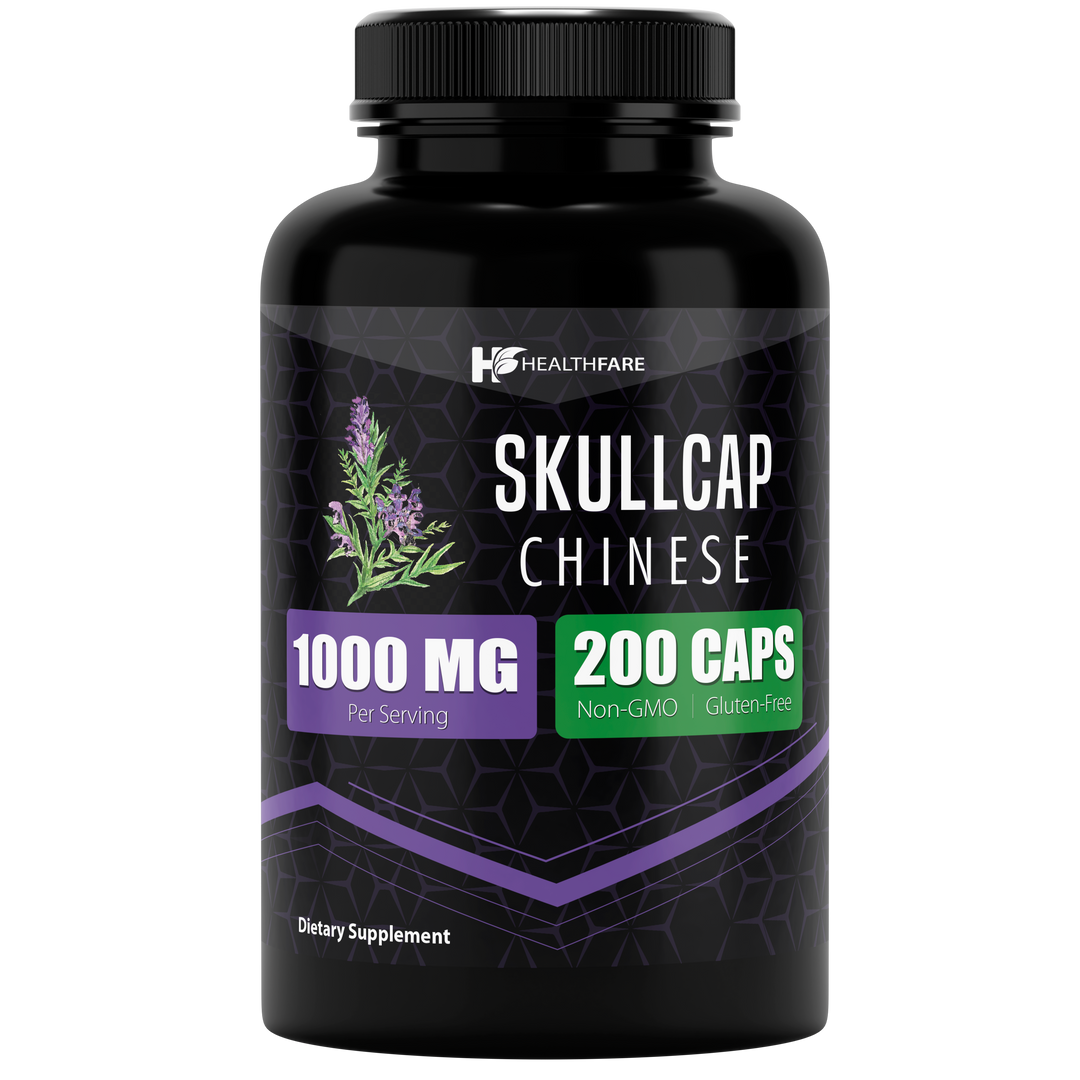 Skullcap 1000mg 200 Capsules - HealthFare