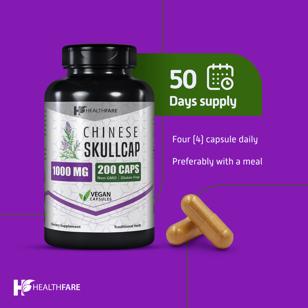 Chinese Skullcap 1000mg