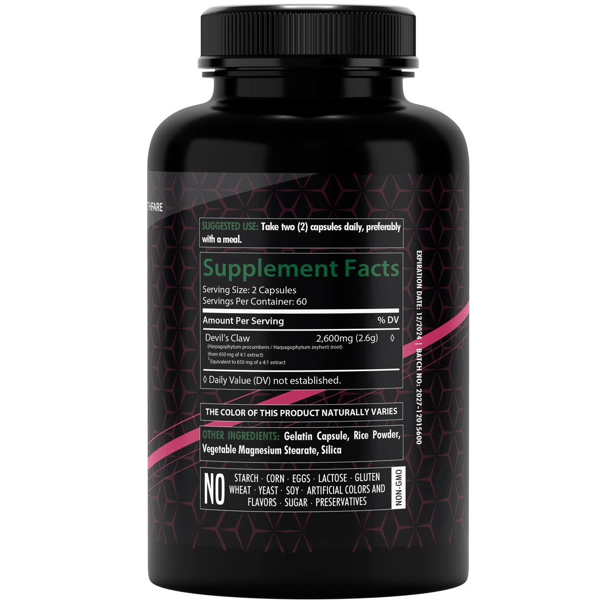 Devils Claw 2600mg 120 Capsules - HealthFare