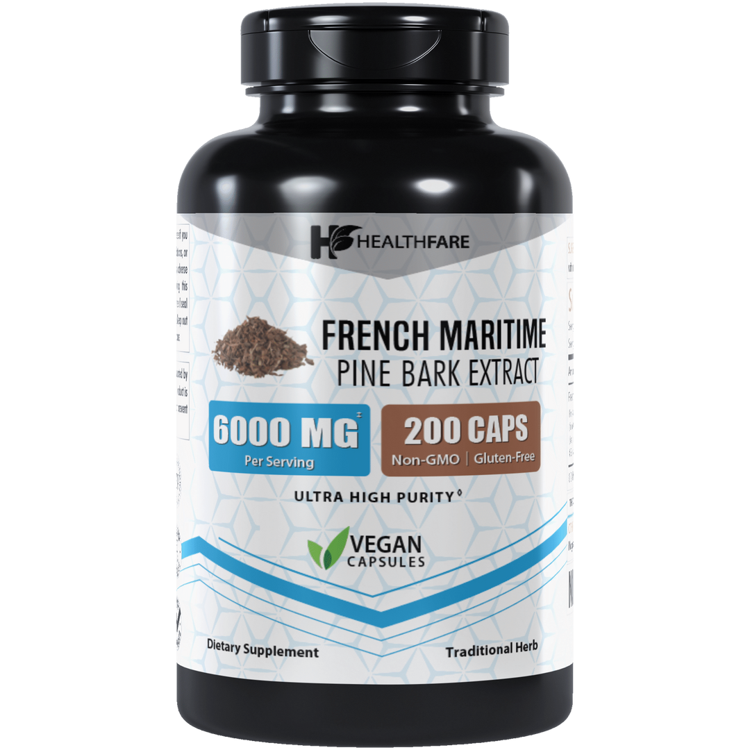 Pine Bark (French Maritime) 6000mg