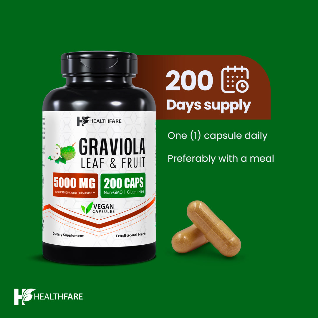 Graviola Leaf and Fruit 5000mg