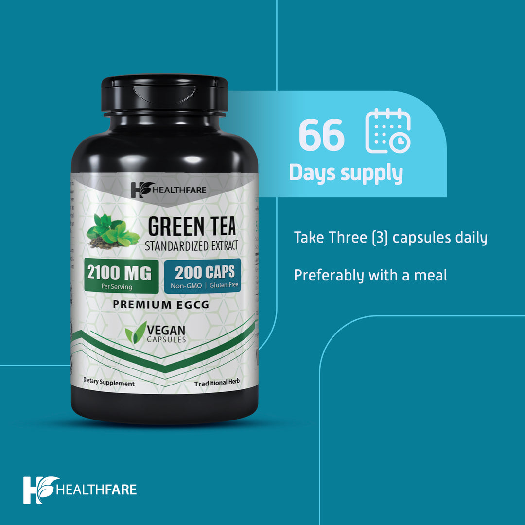 Green Tea (Premium EGCG) 2100mg