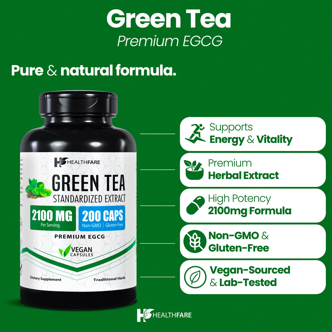 Green Tea (Premium EGCG) 2100mg