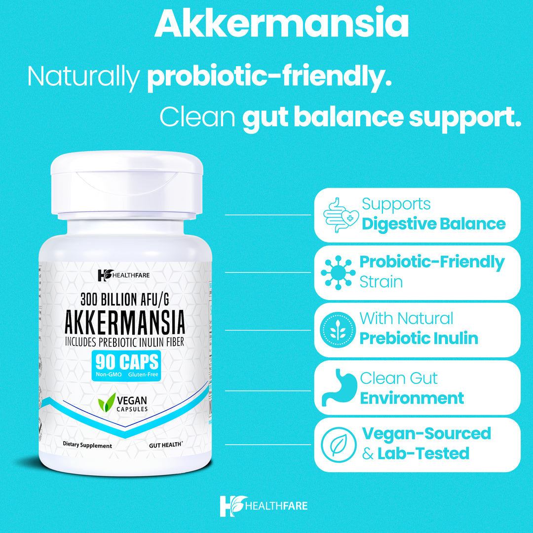 Akkermansia 300 Billion CFU Probiotic