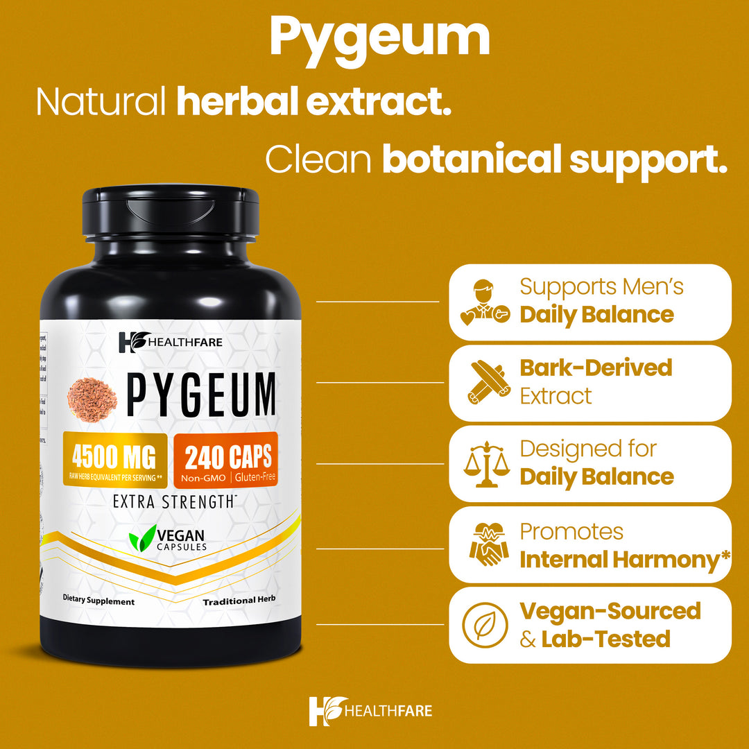 Pygeum Bark 4500mg