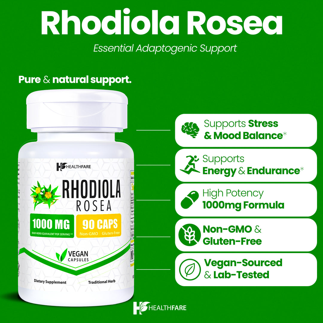 Rhodiola Rosea 1000mg