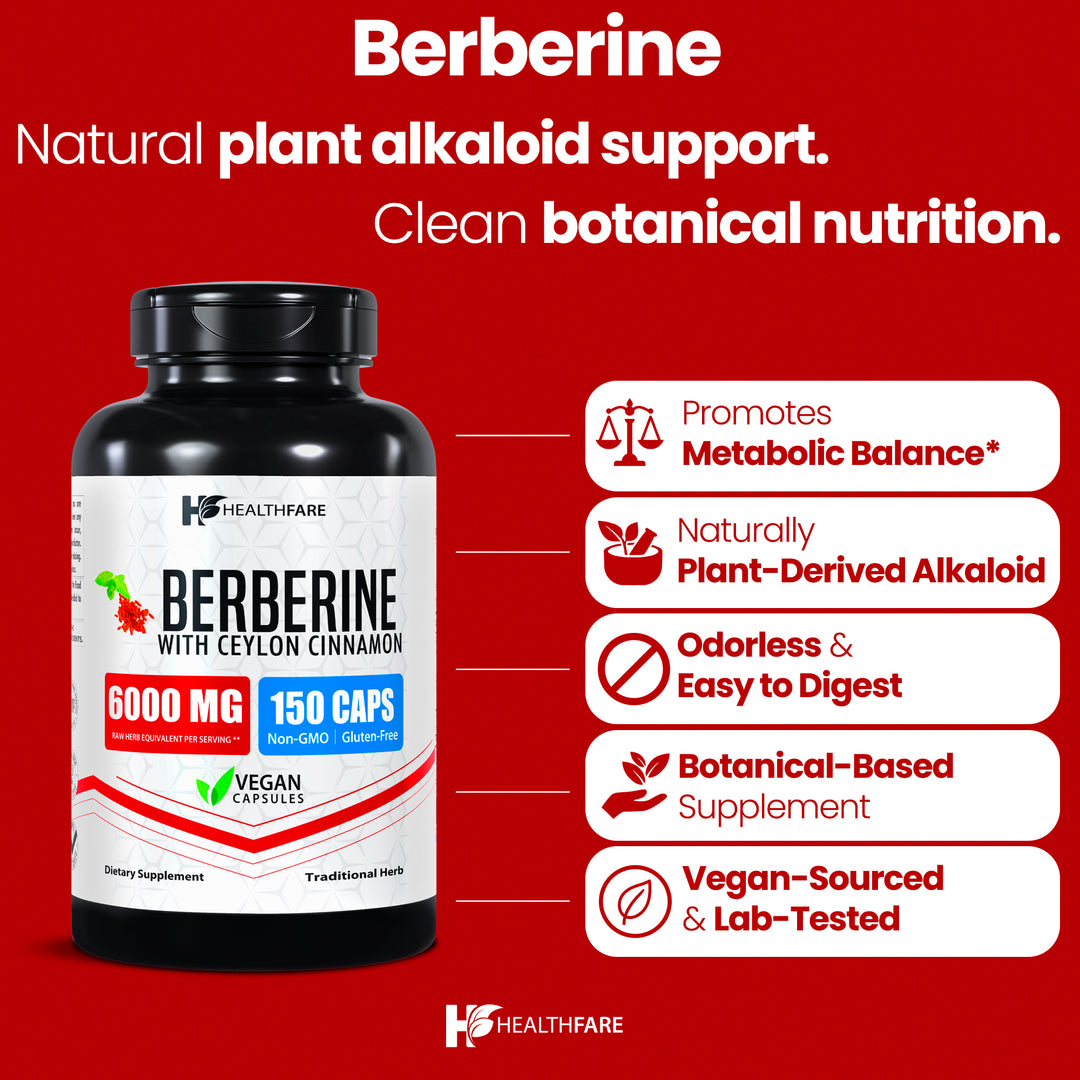Berberine with Ceylon Cinnamon 5000mg