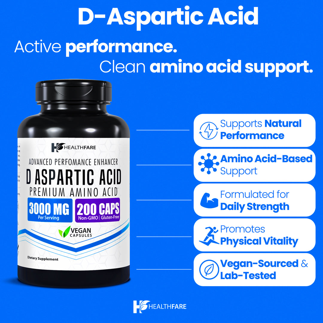 D-Aspartic Acid (DAA) 3000mg