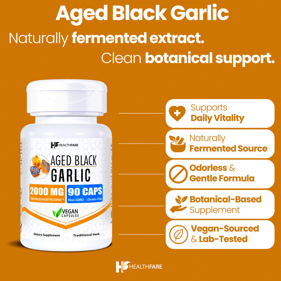 Fermented Black Garlic 2000mg