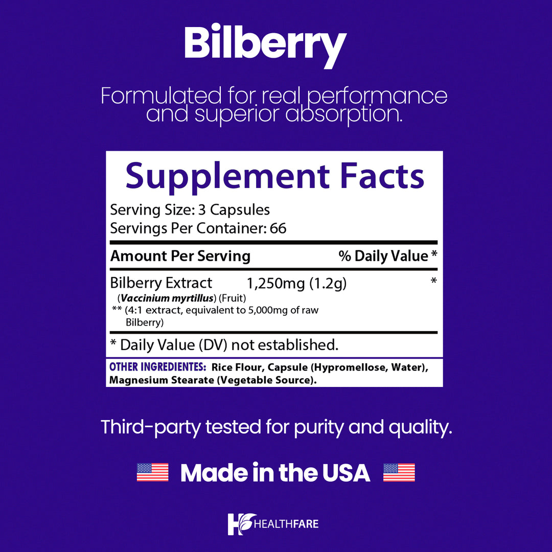 Bilberry 5000mg