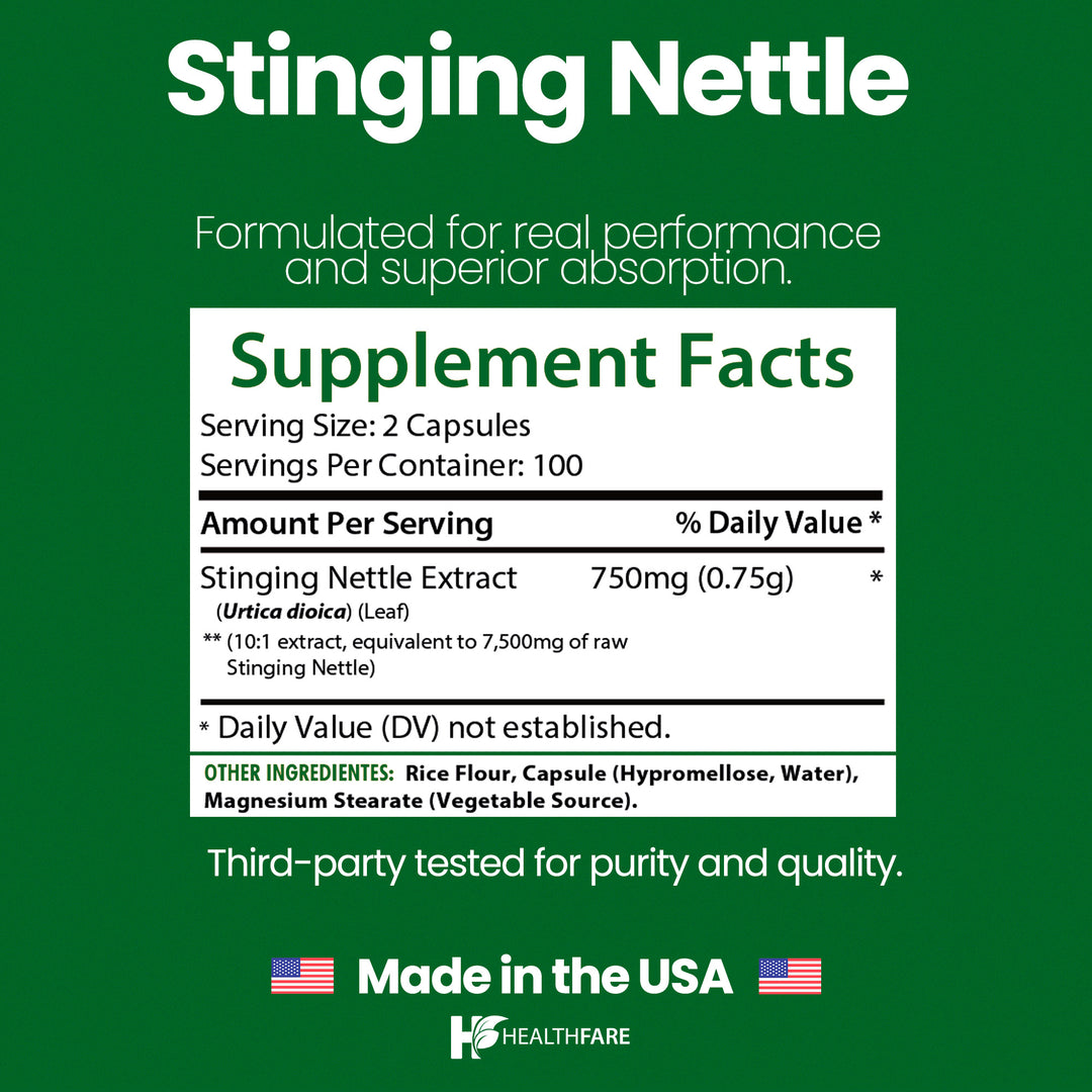 Stinging Nettle Leaf 7500mg