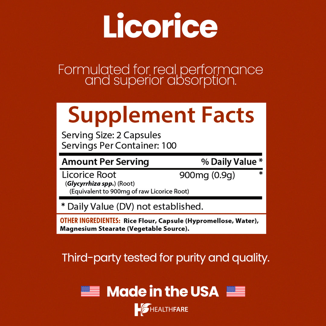 Licorice Root 900mg