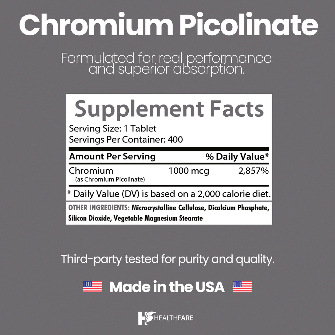 Chromium Picolinate 1000mcg