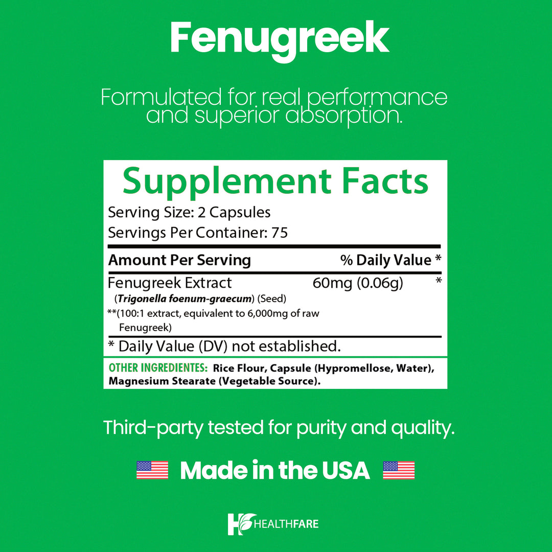 Fenugreek 6000mg
