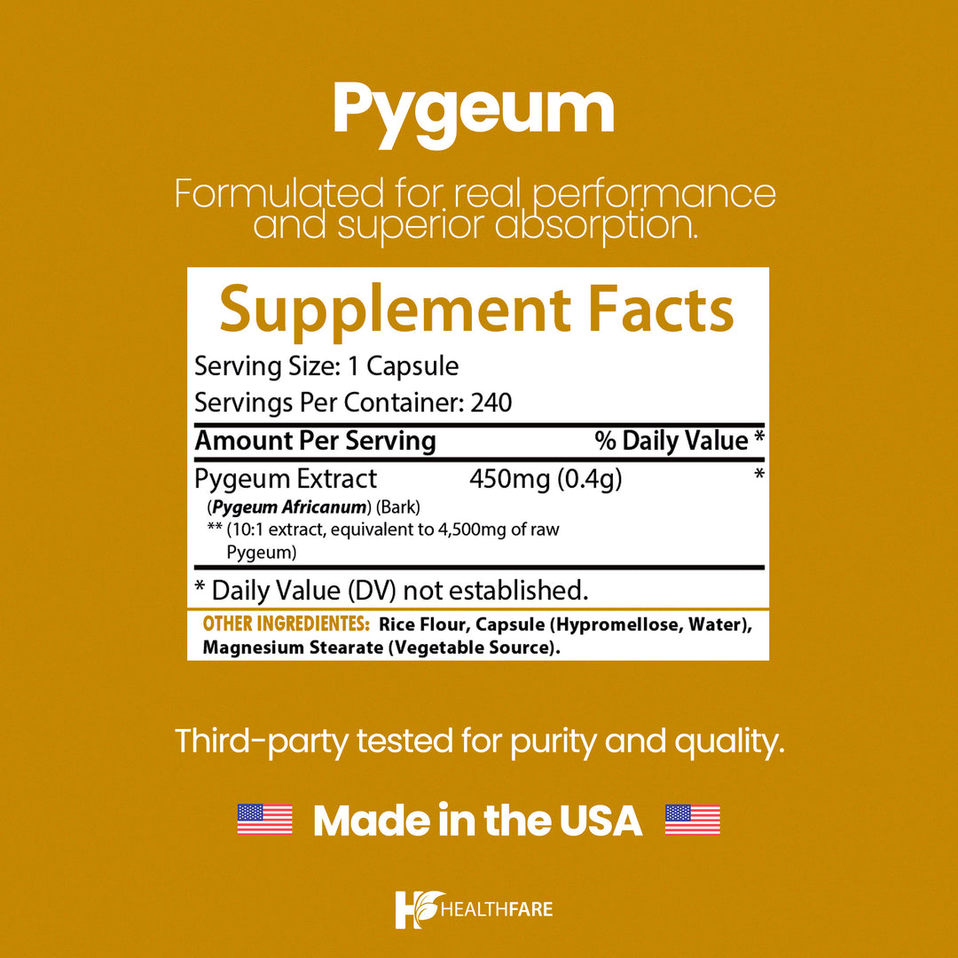 Pygeum Bark 4500mg