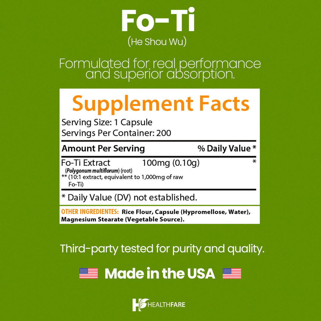 Fo-Ti (He Shou Wu) 1000mg