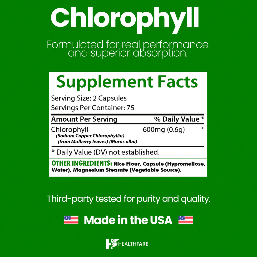 Chlorophyll 600mg