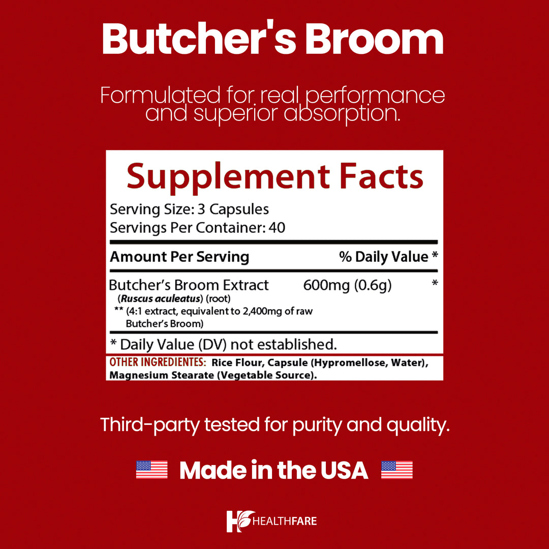 Butcher's Broom 2400mg