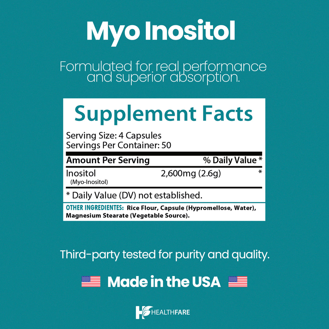 Myo Inositol 2600mg
