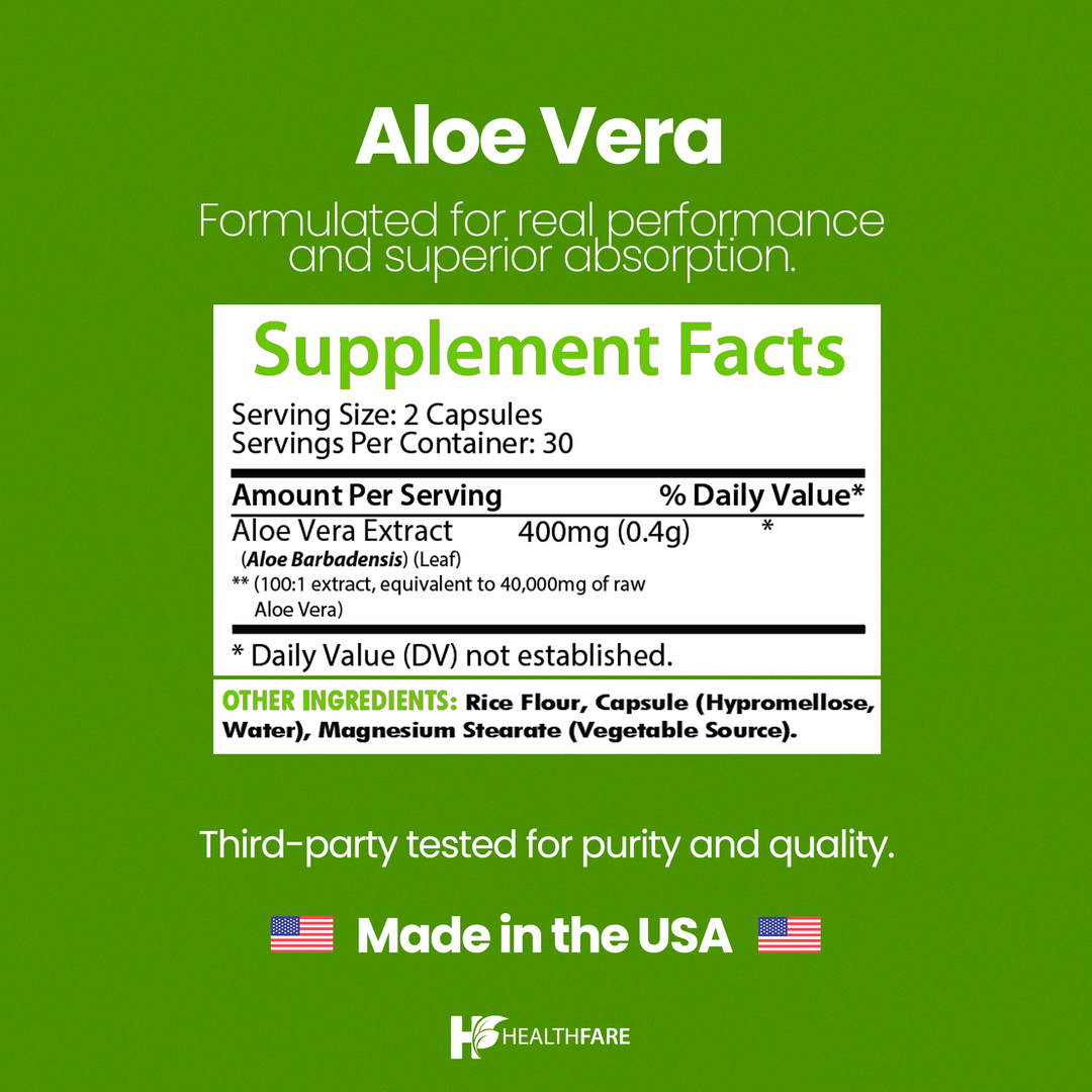 Aloe Vera 40,000mg