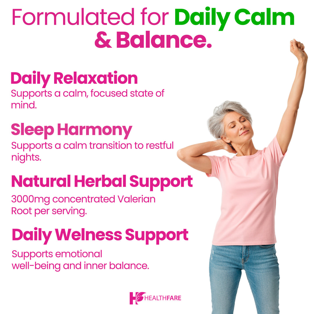 Valerian Root - 3000mg 240 Capsules