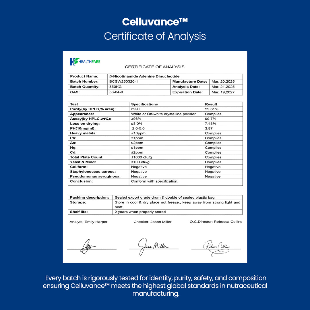 Celluvance NAD Supplement Blend 10,573mg