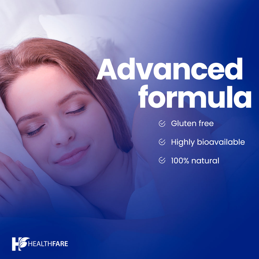 Melatonin 20mg Complex with L-Theanine, Valerian Root & Vitamin B6