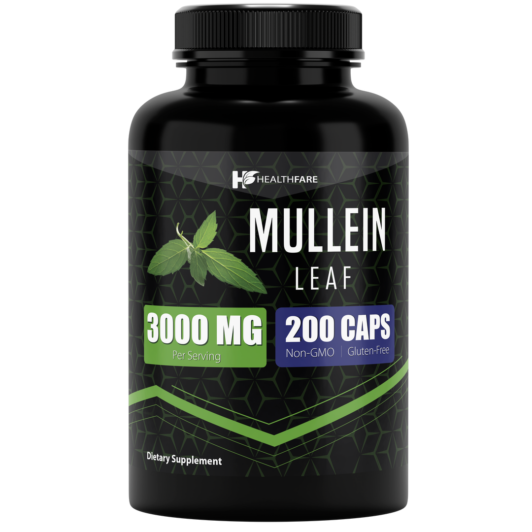 Mullein Leaf 3000mg 200  Capsules - HealthFare