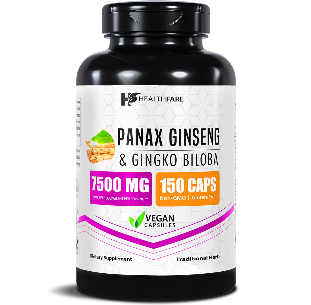 Panax Ginseng & Ginkgo Biloba 7500mg
