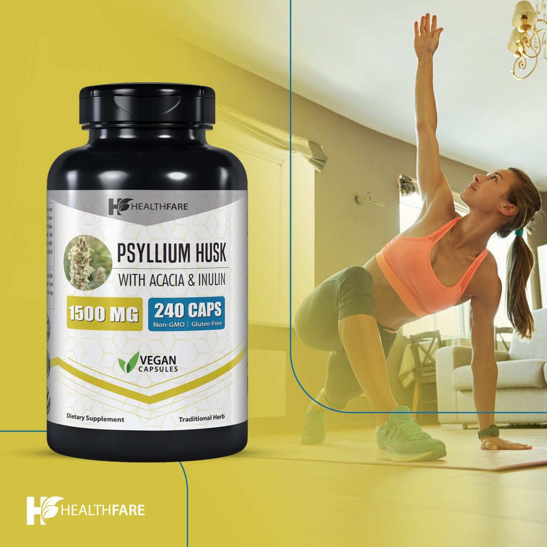 Psyllium Husk Capsules 1500mg