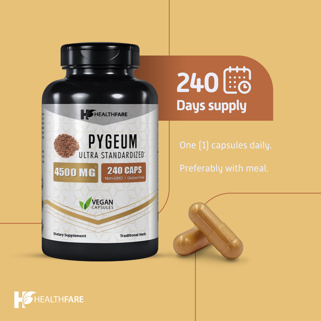 Pygeum Bark 4500mg