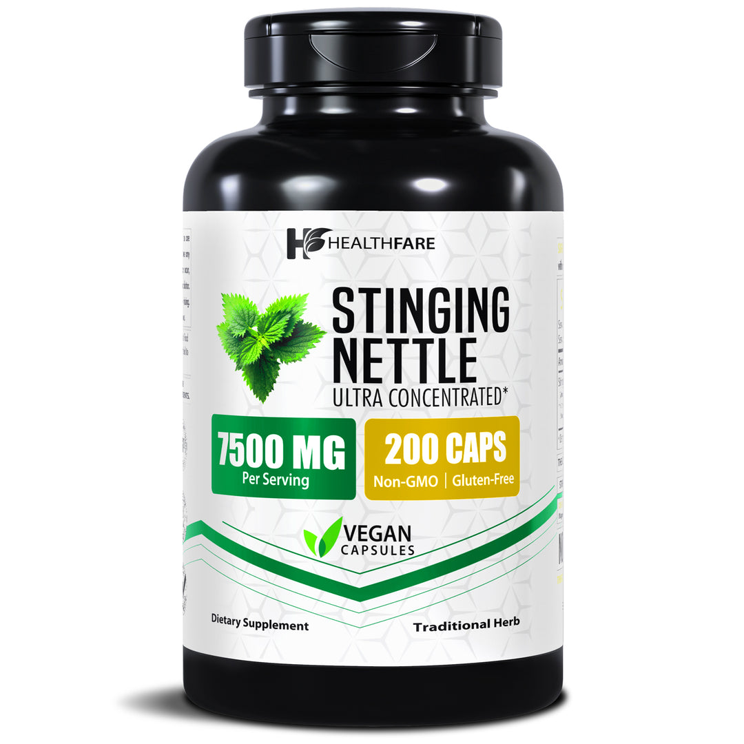 Stinging Nettle Leaf 7500mg 200 Capsules