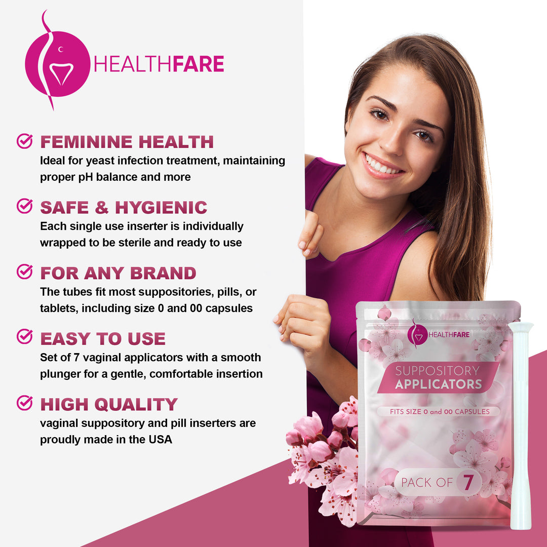 HealthFare Vaginal Applicators (7-Pack) - HealthFare