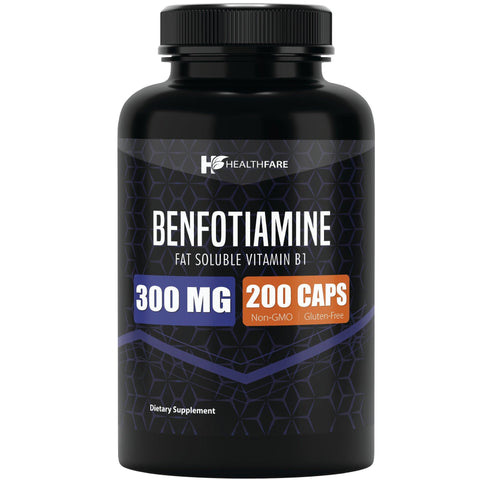 Benfotiamine 300mg - 200 Capsules - HealthFare
