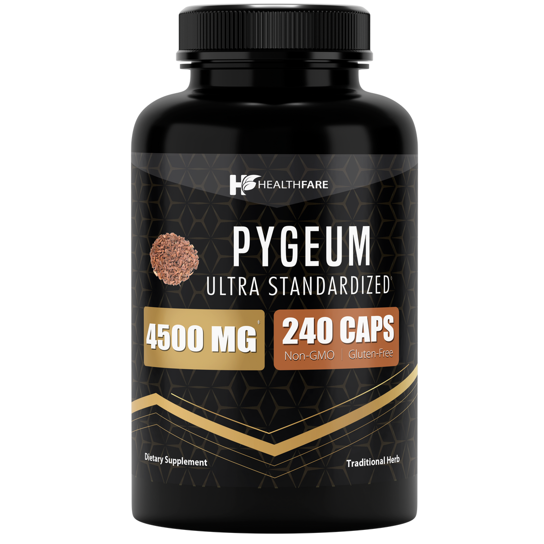 Pygeum Bark Extract Supplement 4500mg 240 Capsules - HealthFare